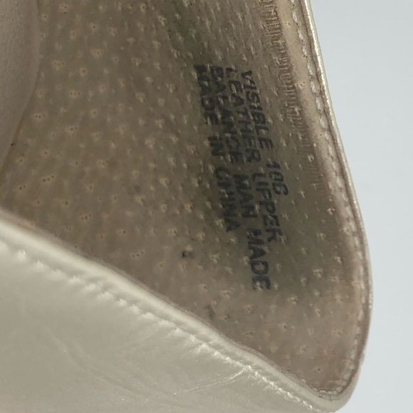 Steve Madden Gold Perforated Cork Wedge Sandals - Picture 9 of 11